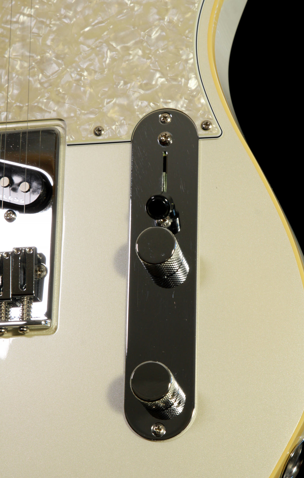 Fender Japan Modern Telecaster Olympic Pearl w/ Pearloid Pickguard