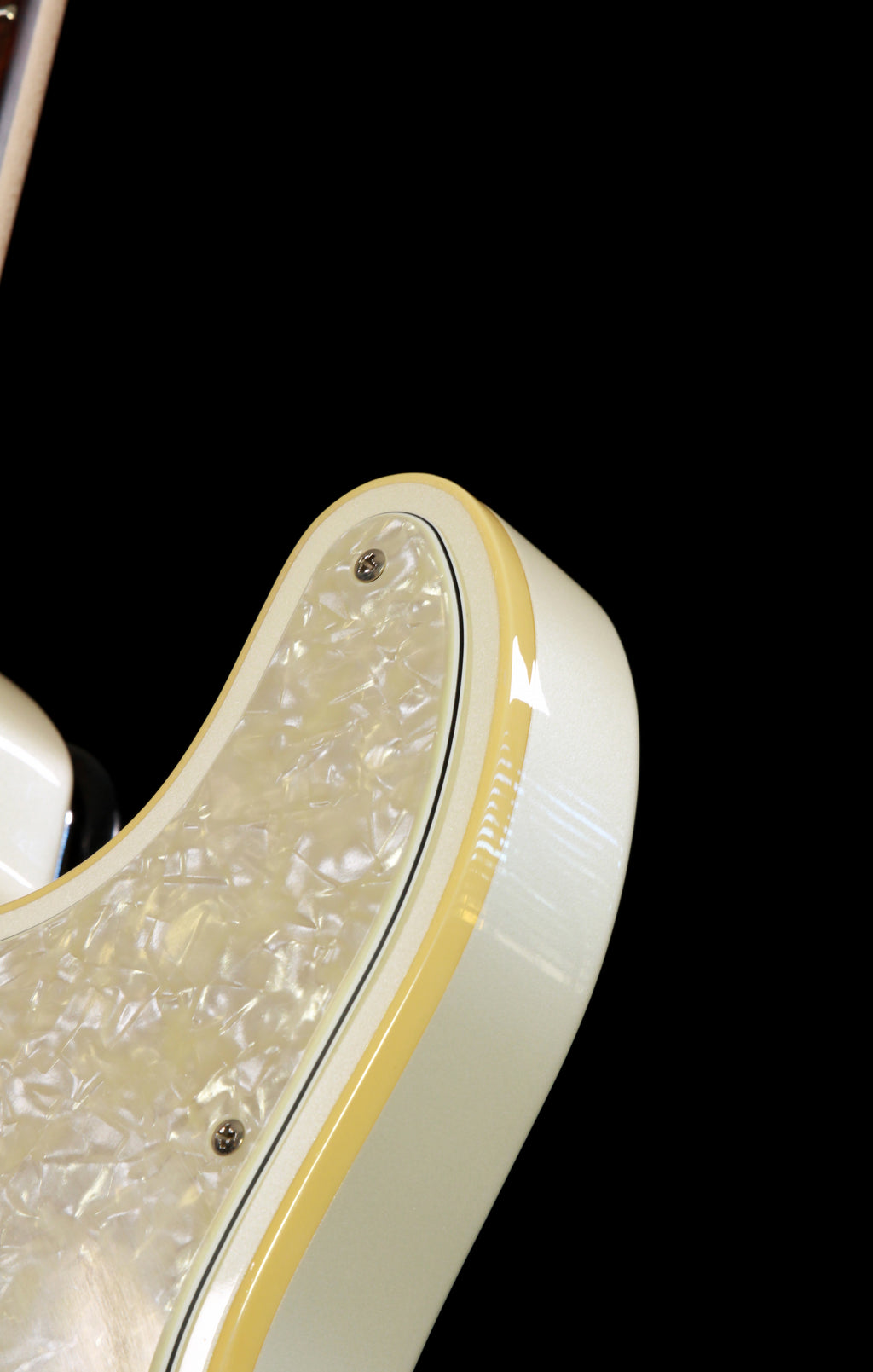 Fender Japan Modern Telecaster Olympic Pearl w/ Pearloid Pickguard