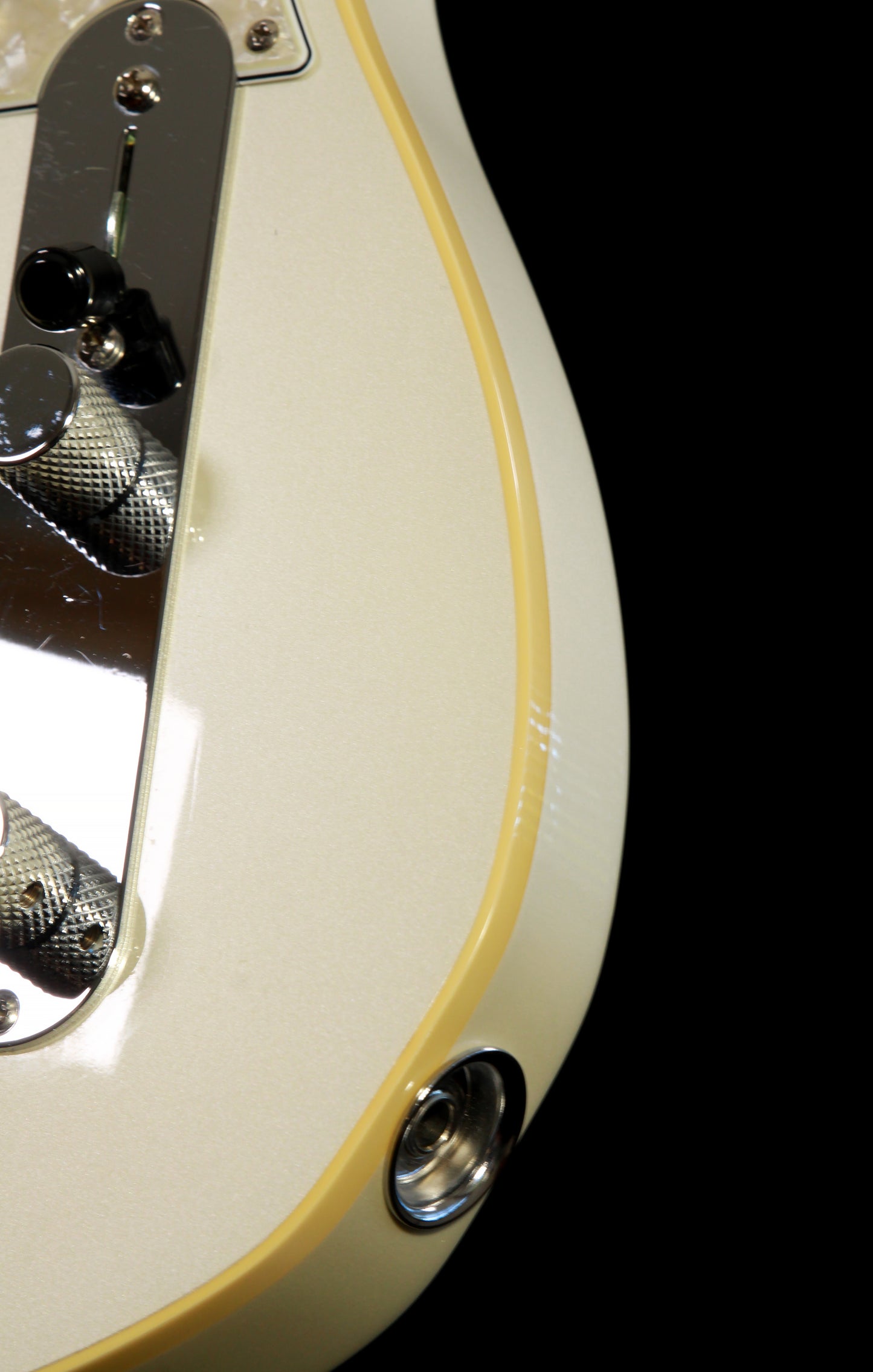 Fender Japan Modern Telecaster Olympic Pearl w/ Pearloid Pickguard