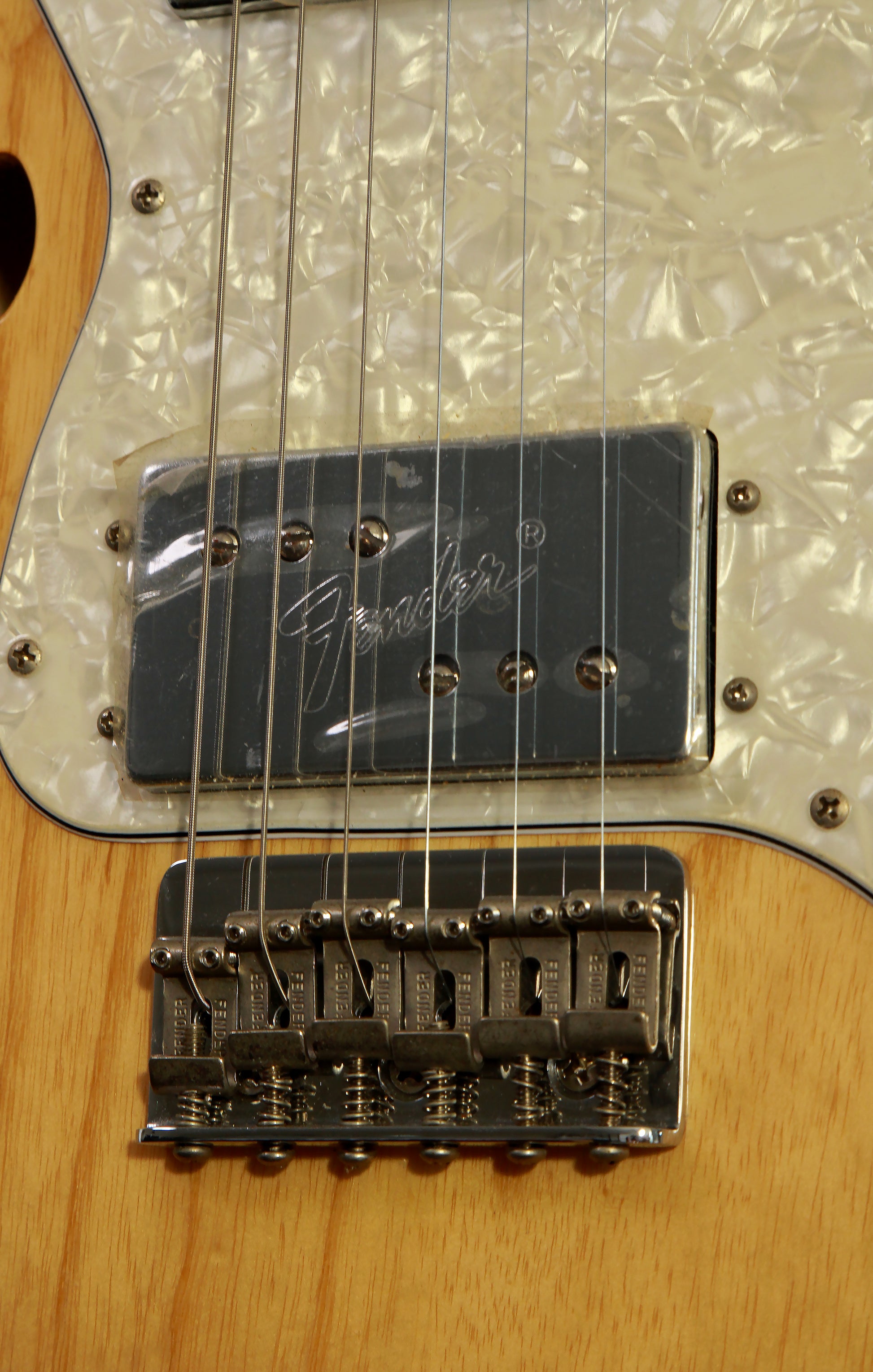 Fender MIM Thinline Telecaster Natural