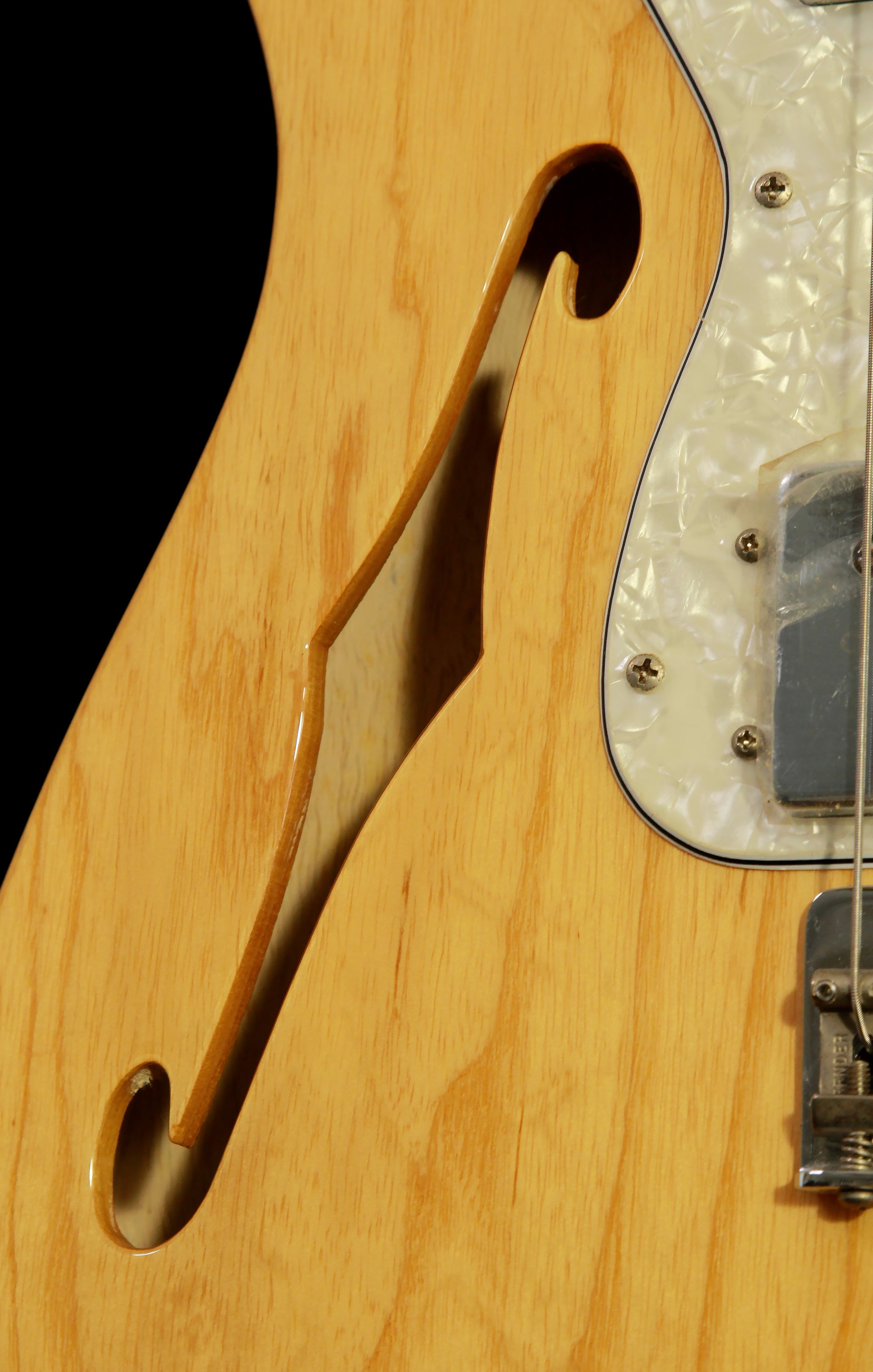 Fender MIM Thinline Telecaster Natural