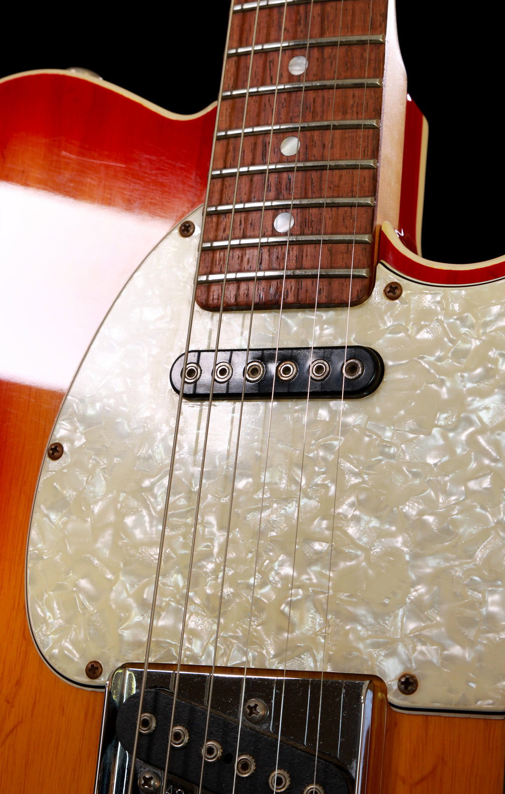 G&L USA ASAT Cherry Sunburst