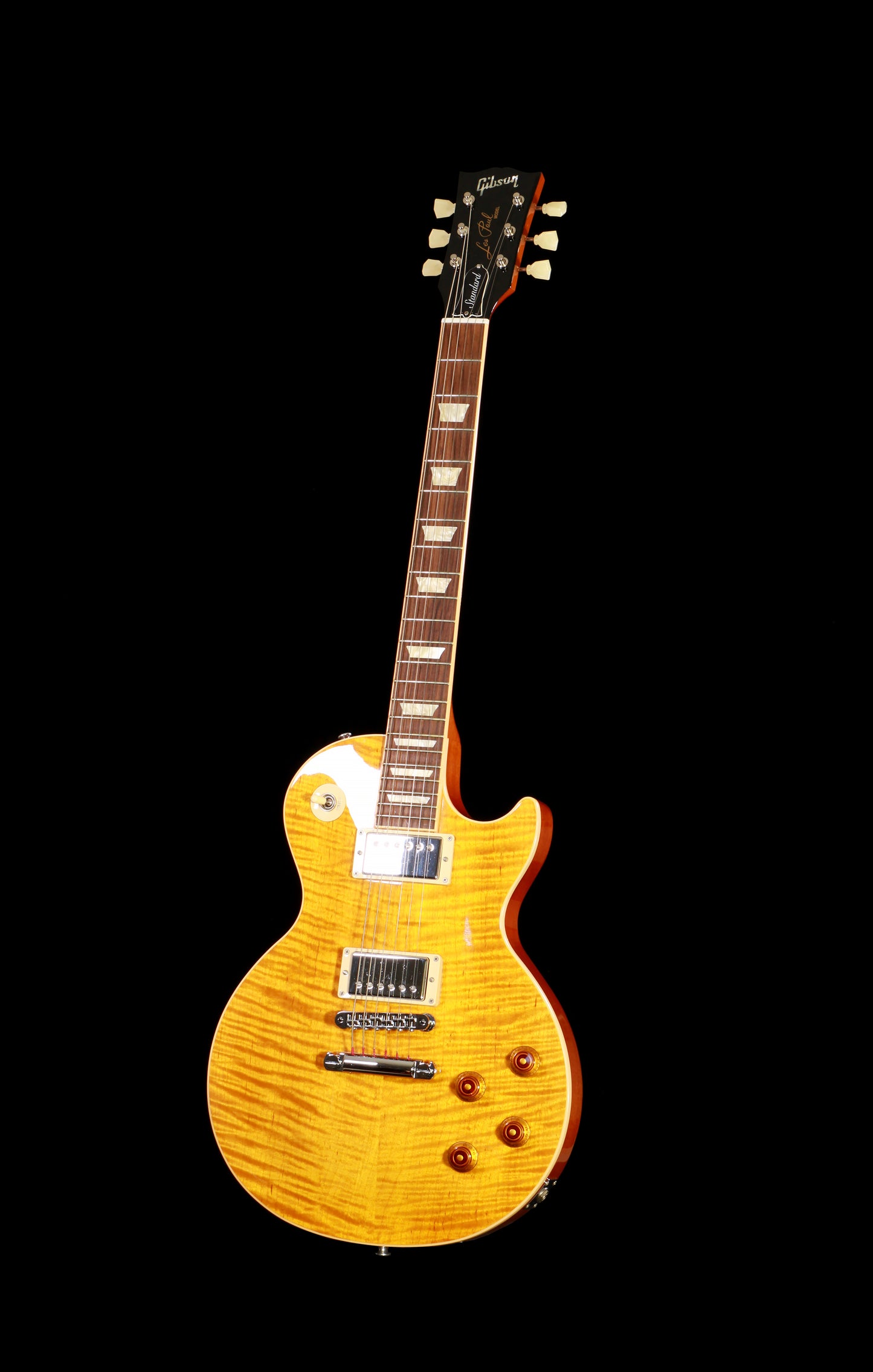 Gibson Les Paul Standard Premium Plus Trans Amber 2013