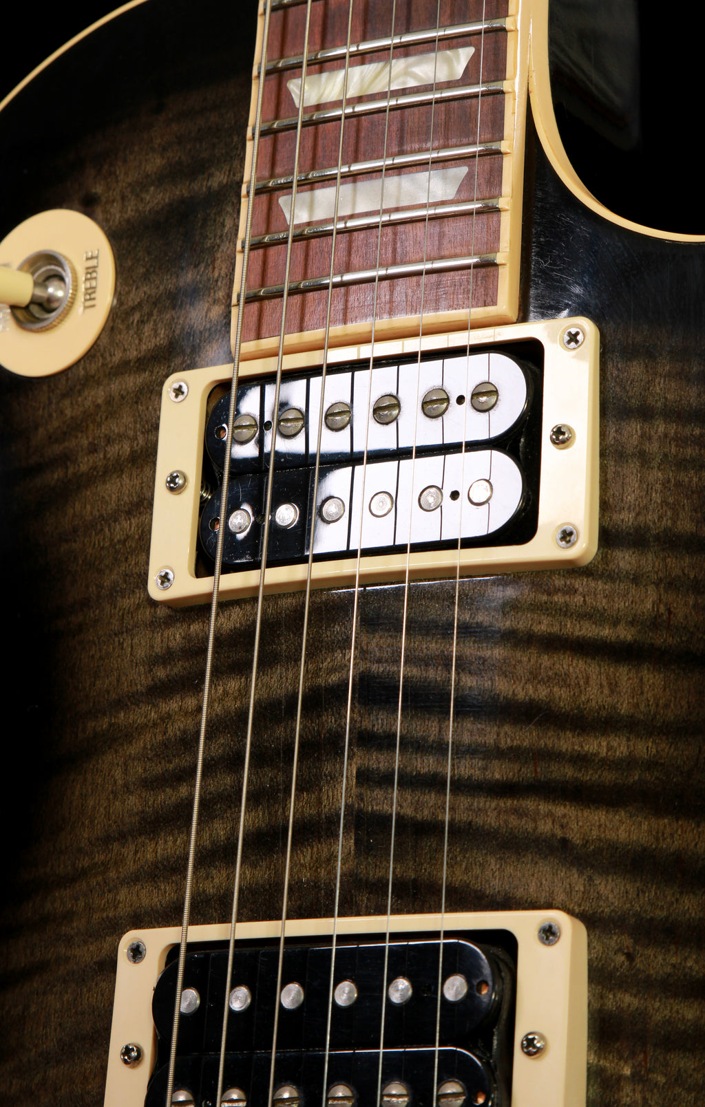 Gibson Les Paul Classic Plus Trans Ebony Burst 2011