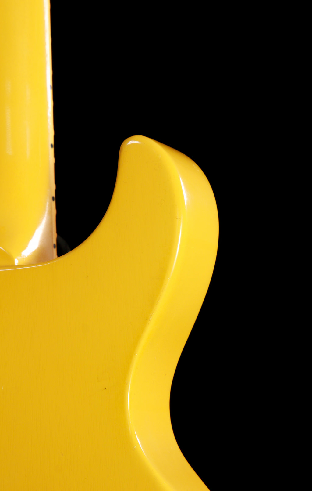 Gibson Les Paul Double Cutaway TV Yellow Neck Binding