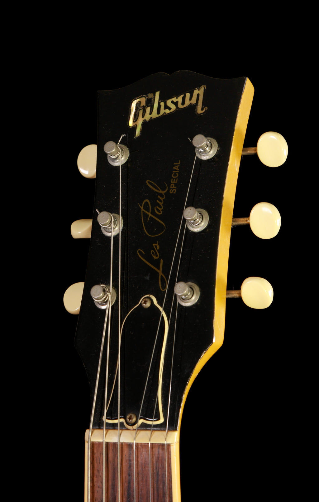 Gibson Les Paul Double Cutaway TV Yellow Neck Binding