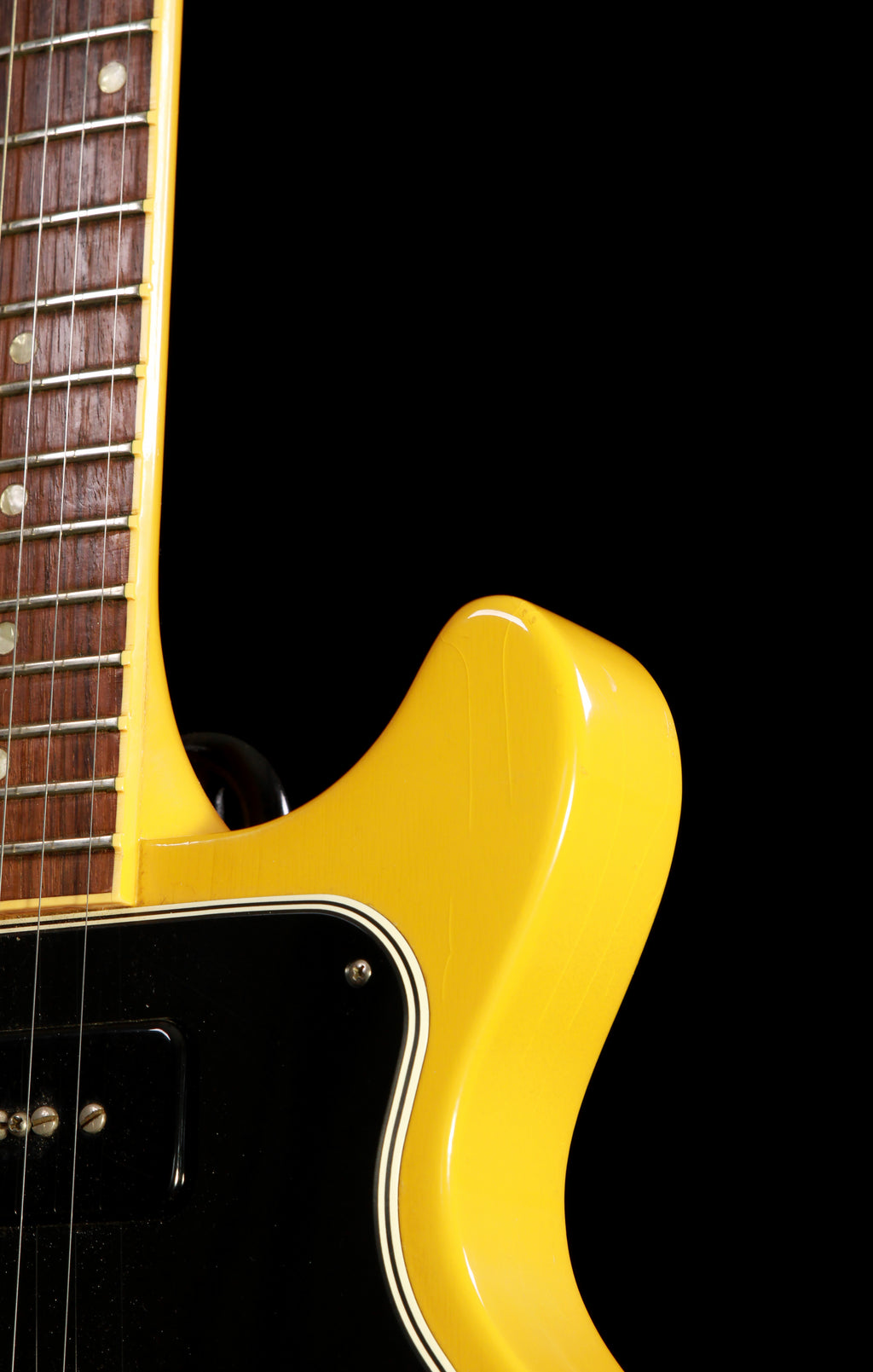 Gibson Les Paul Double Cutaway TV Yellow Neck Binding