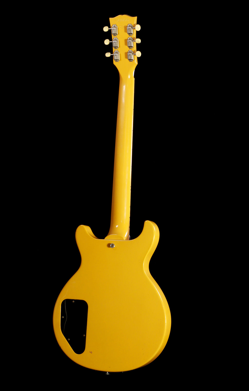 Gibson Les Paul Double Cutaway TV Yellow Neck Binding