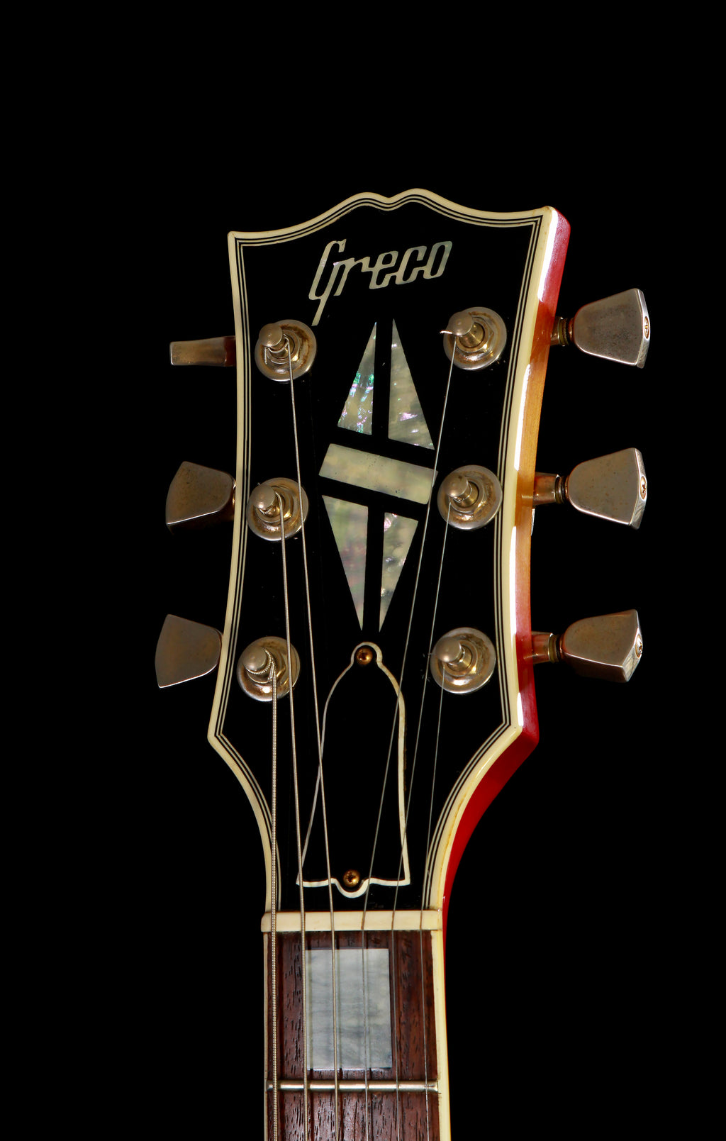 Greco EG-500 Cherry Sunburst (LP Custom Lawsuit)