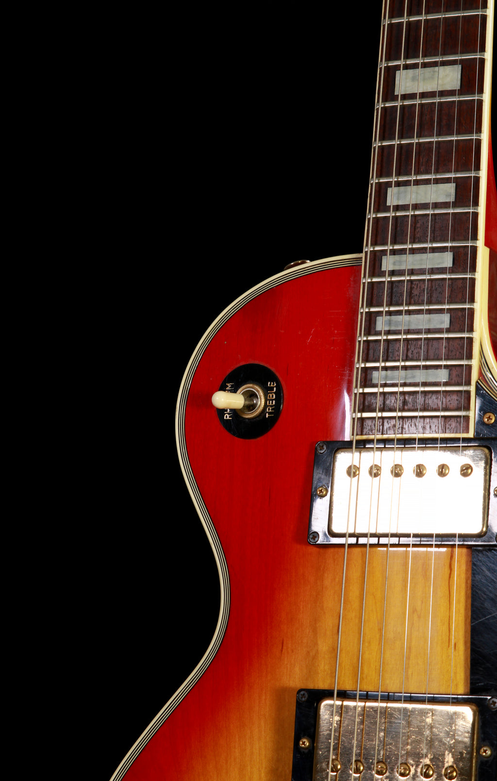 Greco EG-500 Cherry Sunburst (LP Custom Lawsuit)