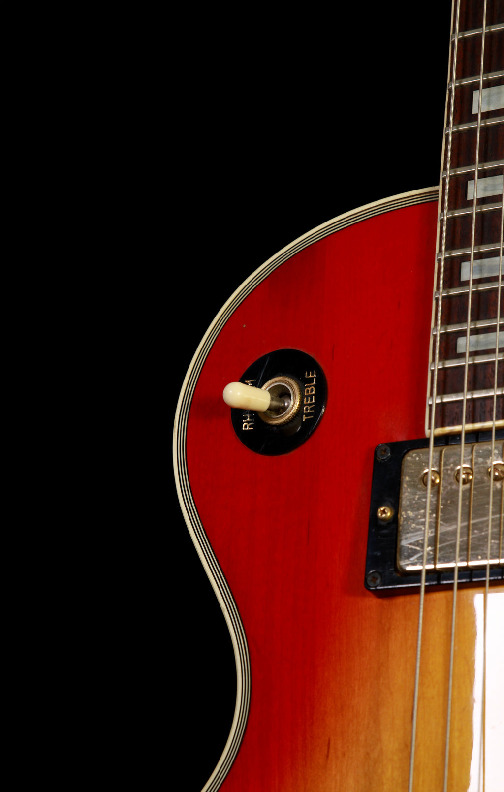 Greco EG-500 Cherry Sunburst (LP Custom Lawsuit)