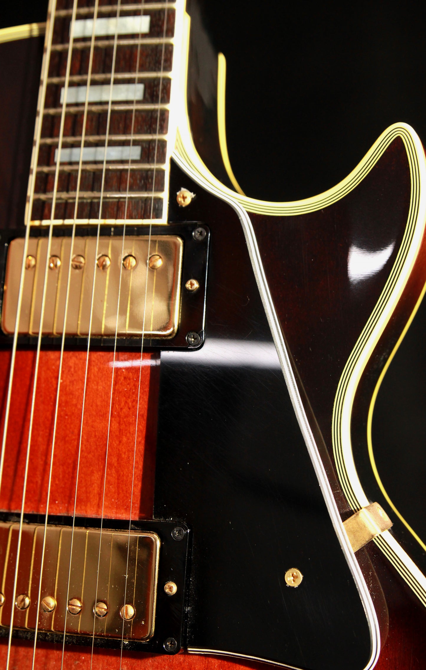 Greco EG-500 Super Power Tobacco Sunburst (Les Paul Custom Lawsuit)
