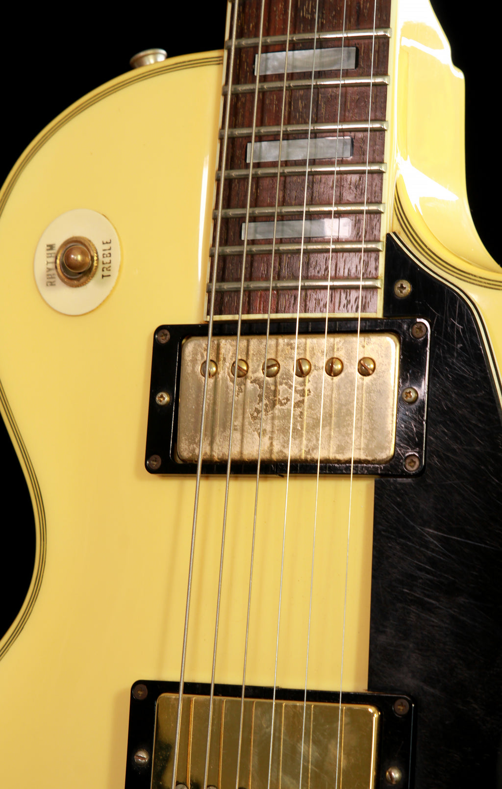 Greco EG550C-RR RR-55 Randy Rhoads Les Paul Custom White 1985
