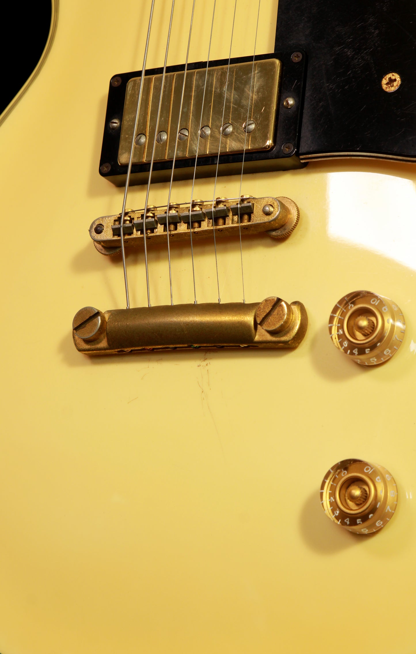 Greco EG550C-RR RR-55 Randy Rhoads Les Paul Custom White 1985