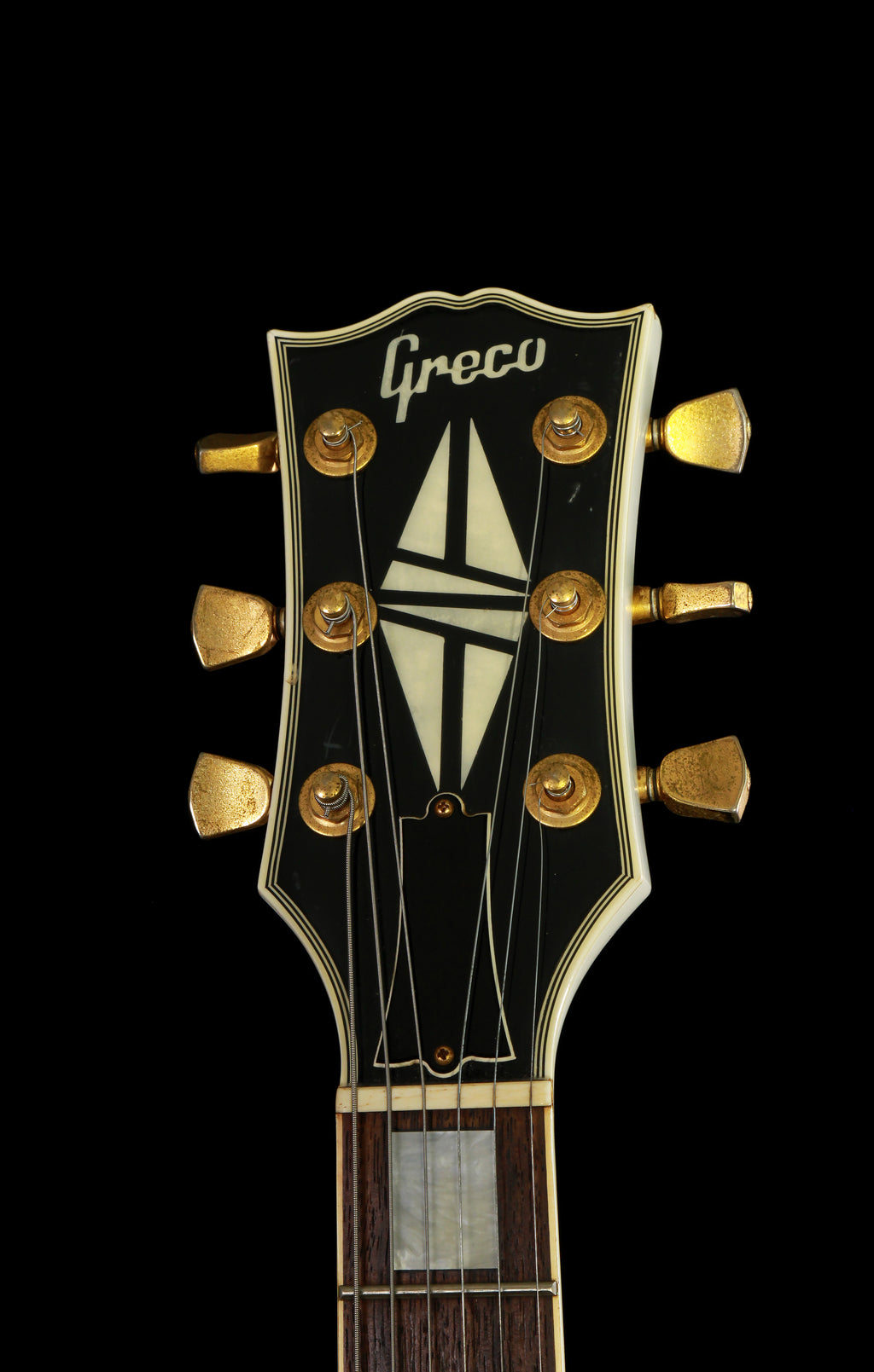 Greco EG-550 Mint Collection Les Paul Custom Aged Olympic White