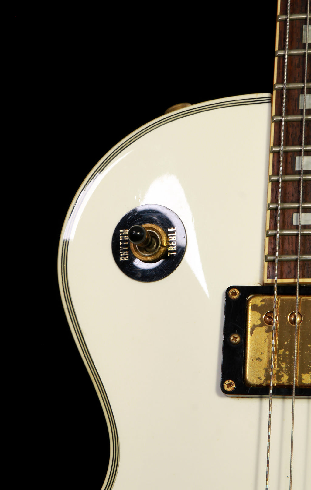 Greco EG-550 Mint Collection Les Paul Custom Aged Olympic White