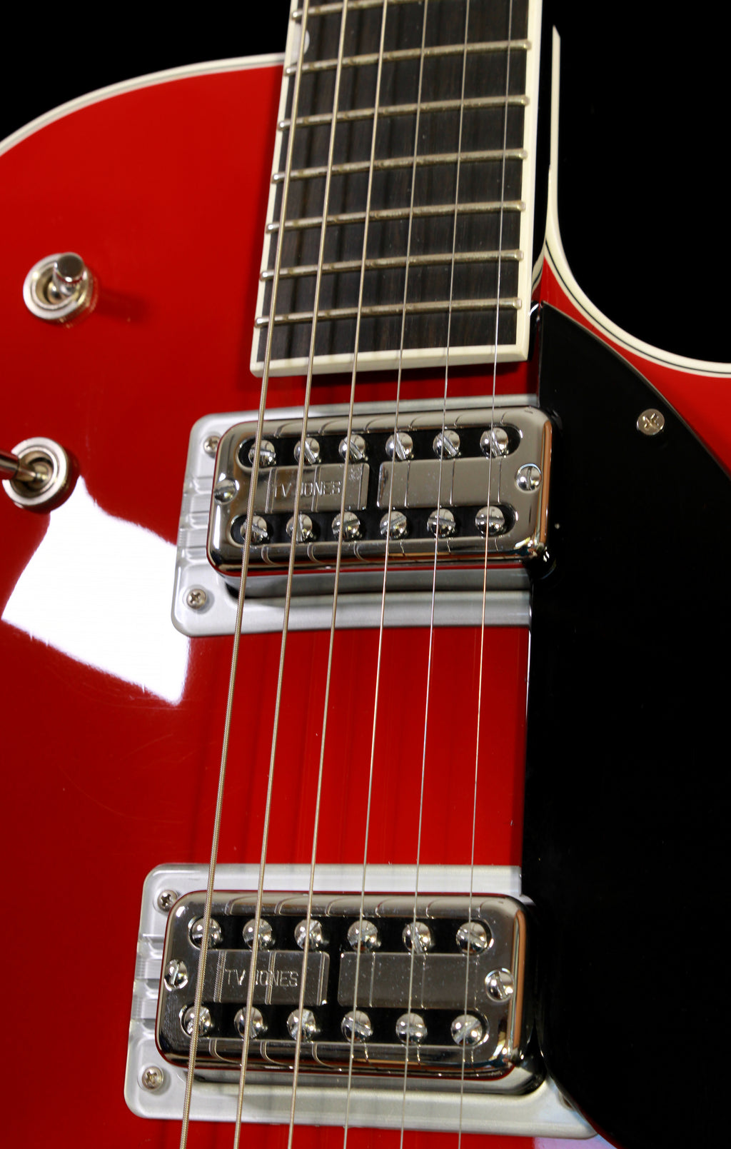 Gretsch G6131T-TVP Power Jet Firebird Fire Engine Red with Bigsby