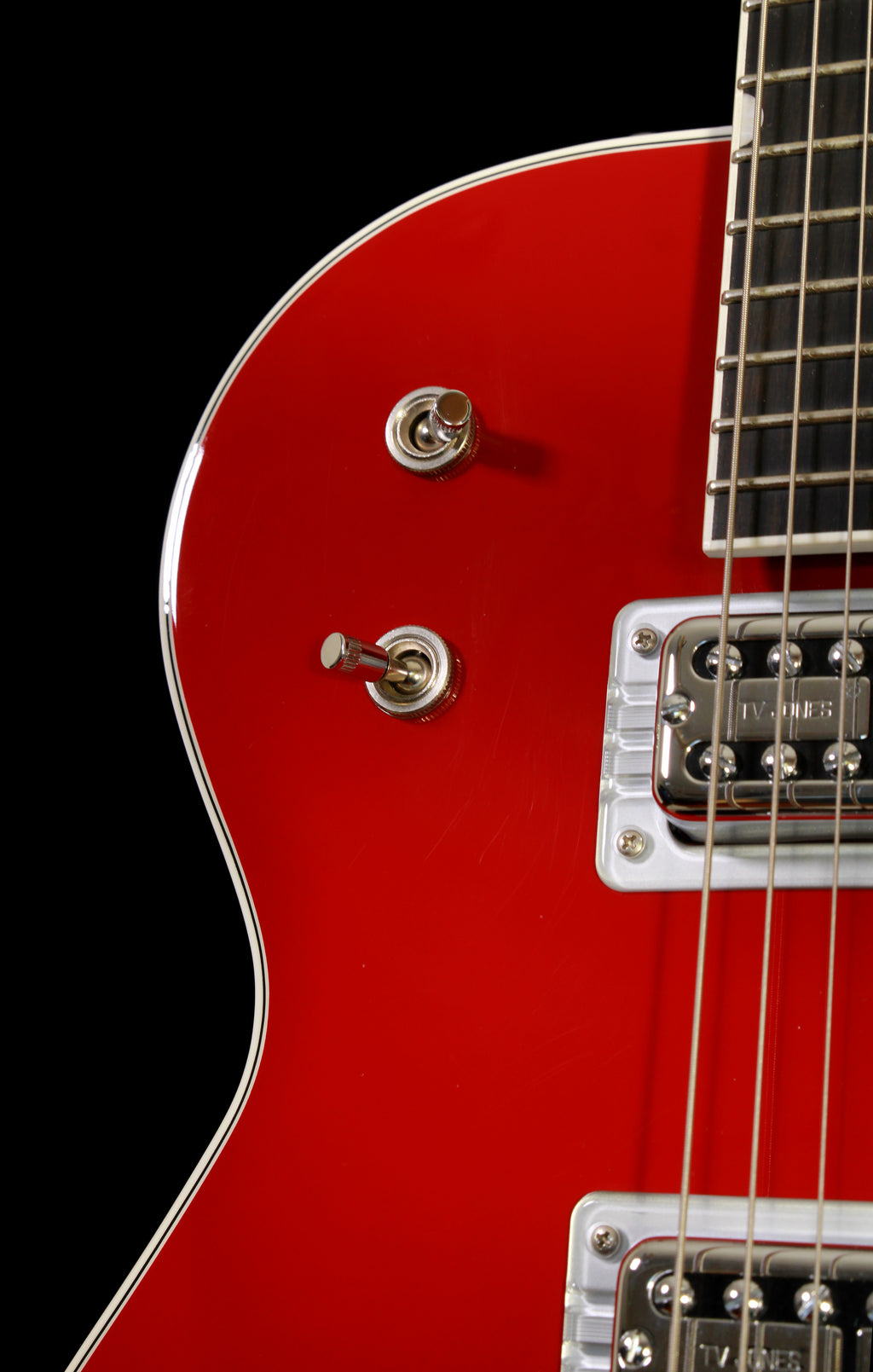 Gretsch G6131T-TVP Power Jet Firebird Fire Engine Red with Bigsby