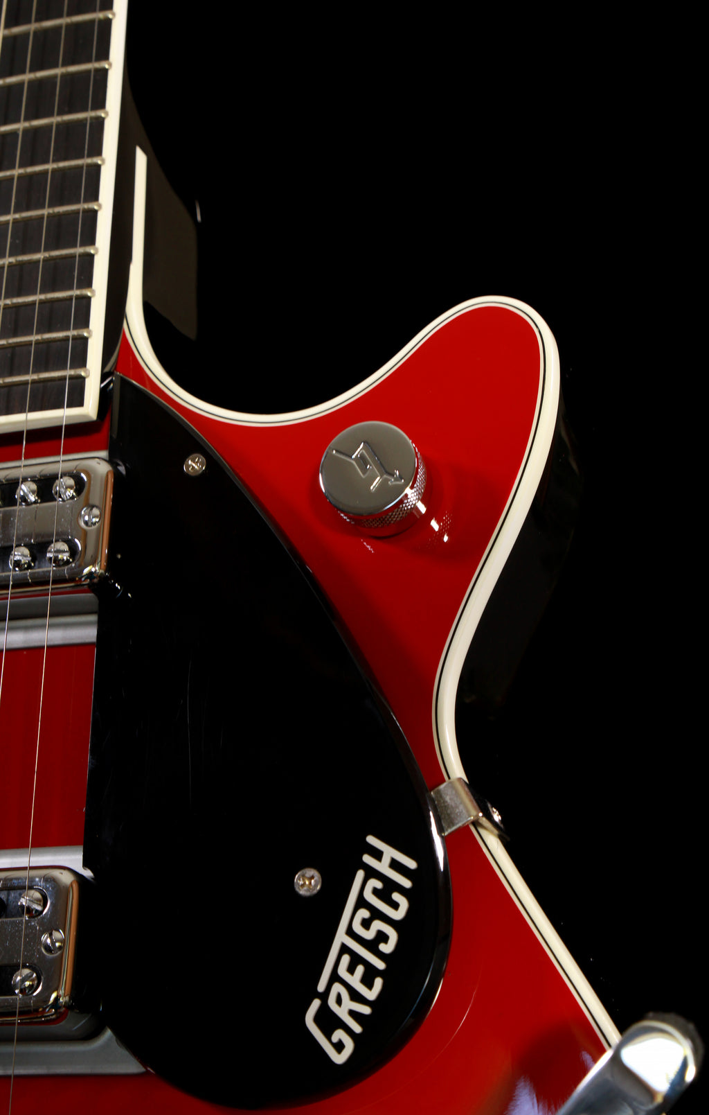 Gretsch G6131T-TVP Power Jet Firebird Fire Engine Red with Bigsby