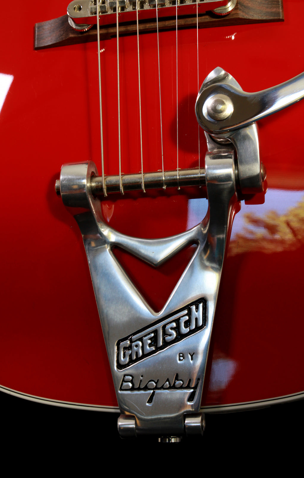 Gretsch G6131T-TVP Power Jet Firebird Fire Engine Red with Bigsby