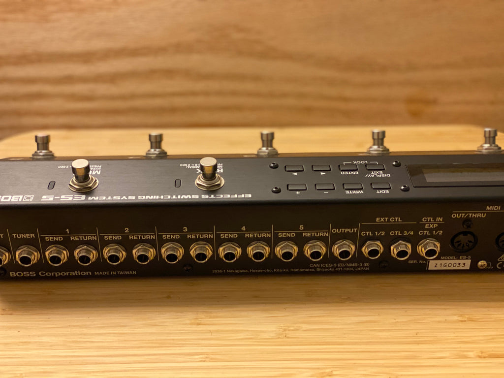 Boss ES-5 Effects Switching System