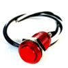 Tesi IDO Super M 10MM Metal Momentary Push Button Guitar Kill Switch - Red