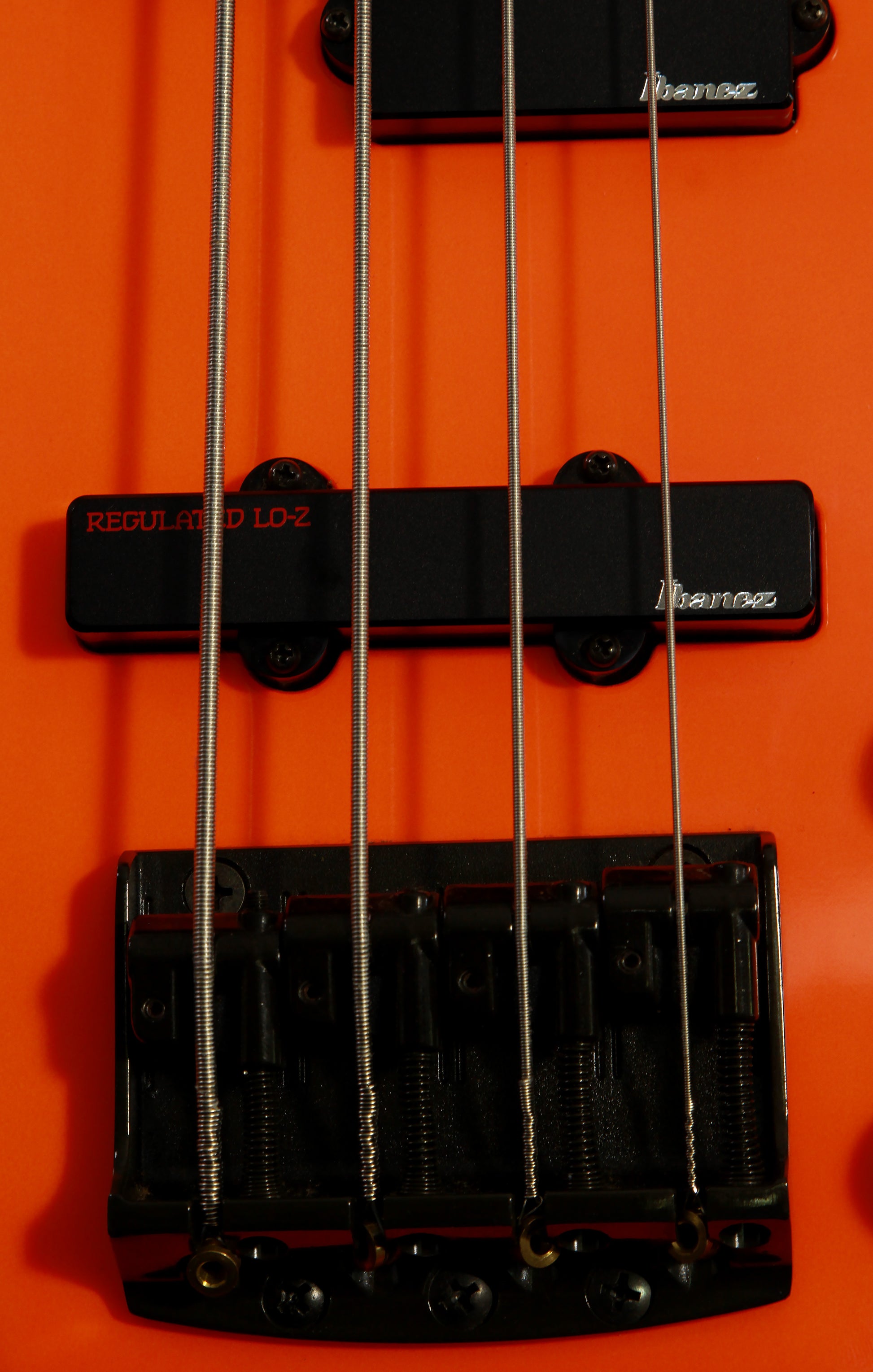Ibanez Made in Japan RB Bronks Short Scale Bass Hot Orange