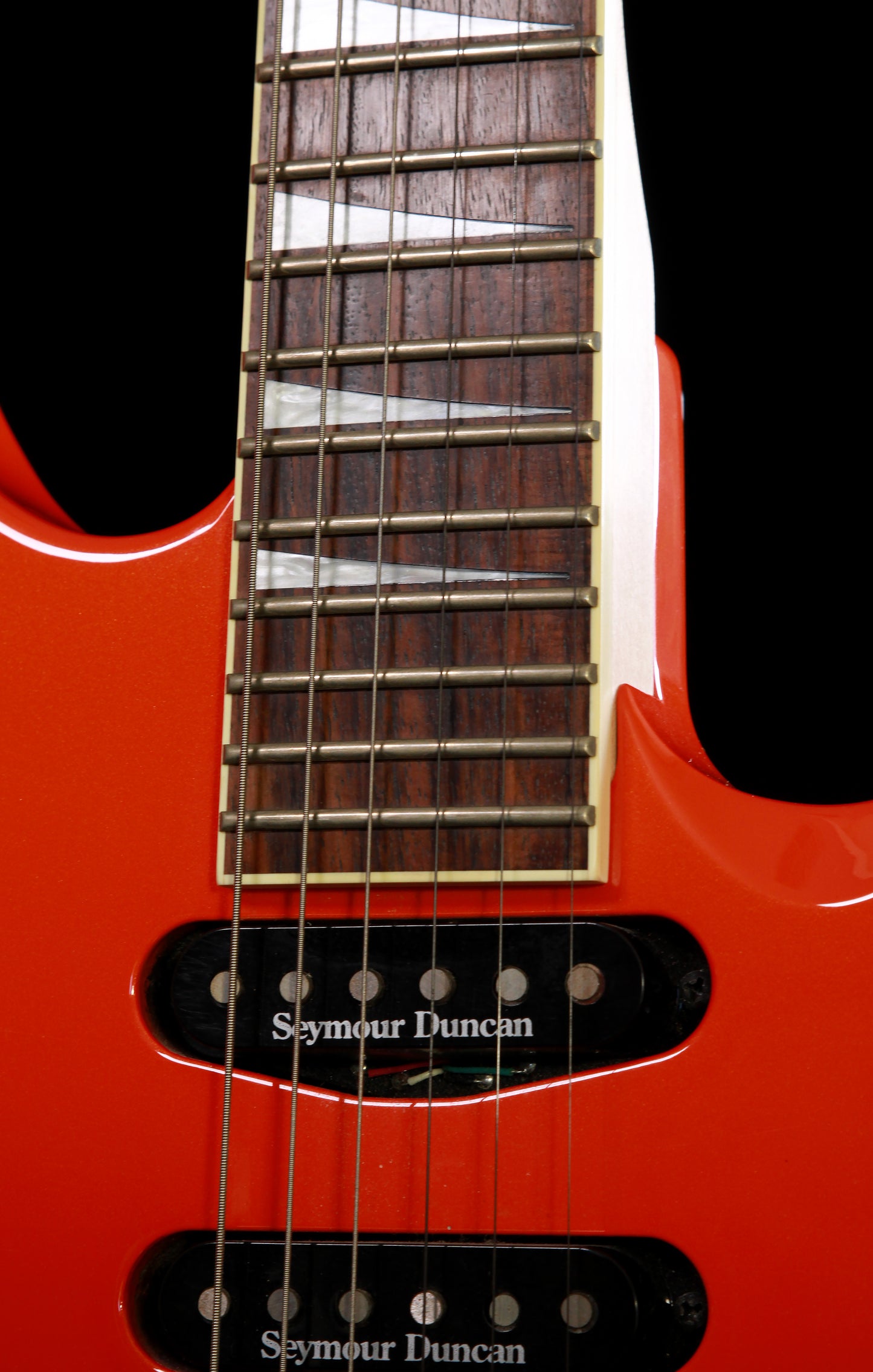 Jackson Dinky DK2 Pro MIJ Lambo Orange Pearl Seymour Duncan