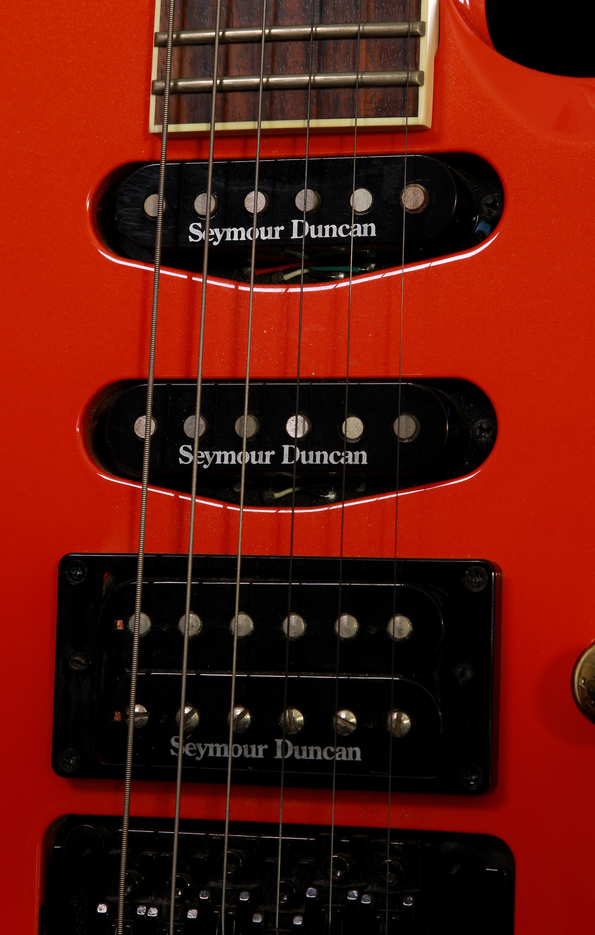 Jackson Dinky DK2 Pro MIJ Lambo Orange Pearl Seymour Duncan