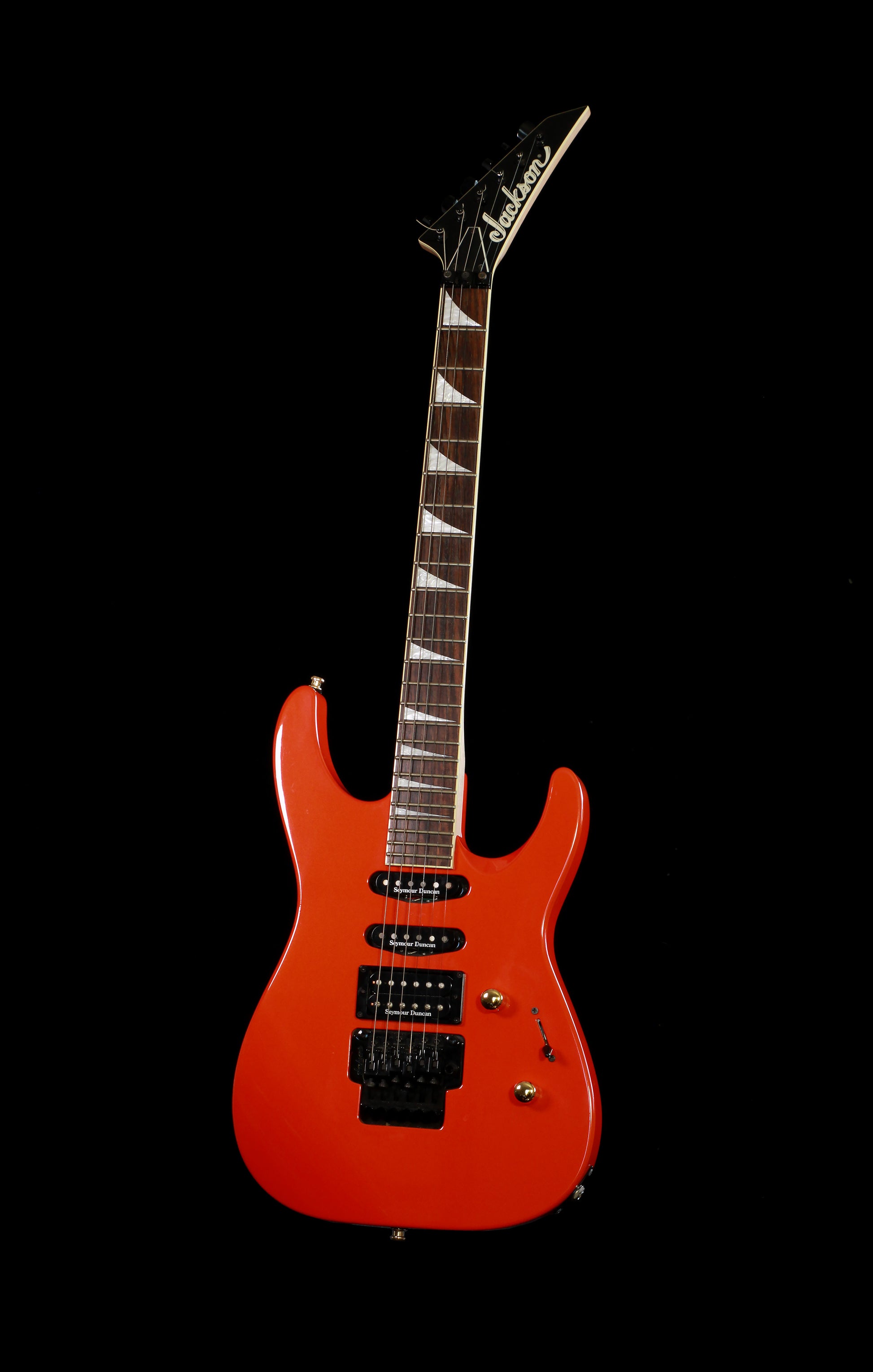 Jackson Dinky DK2 Pro MIJ Lambo Orange Pearl Seymour Duncan