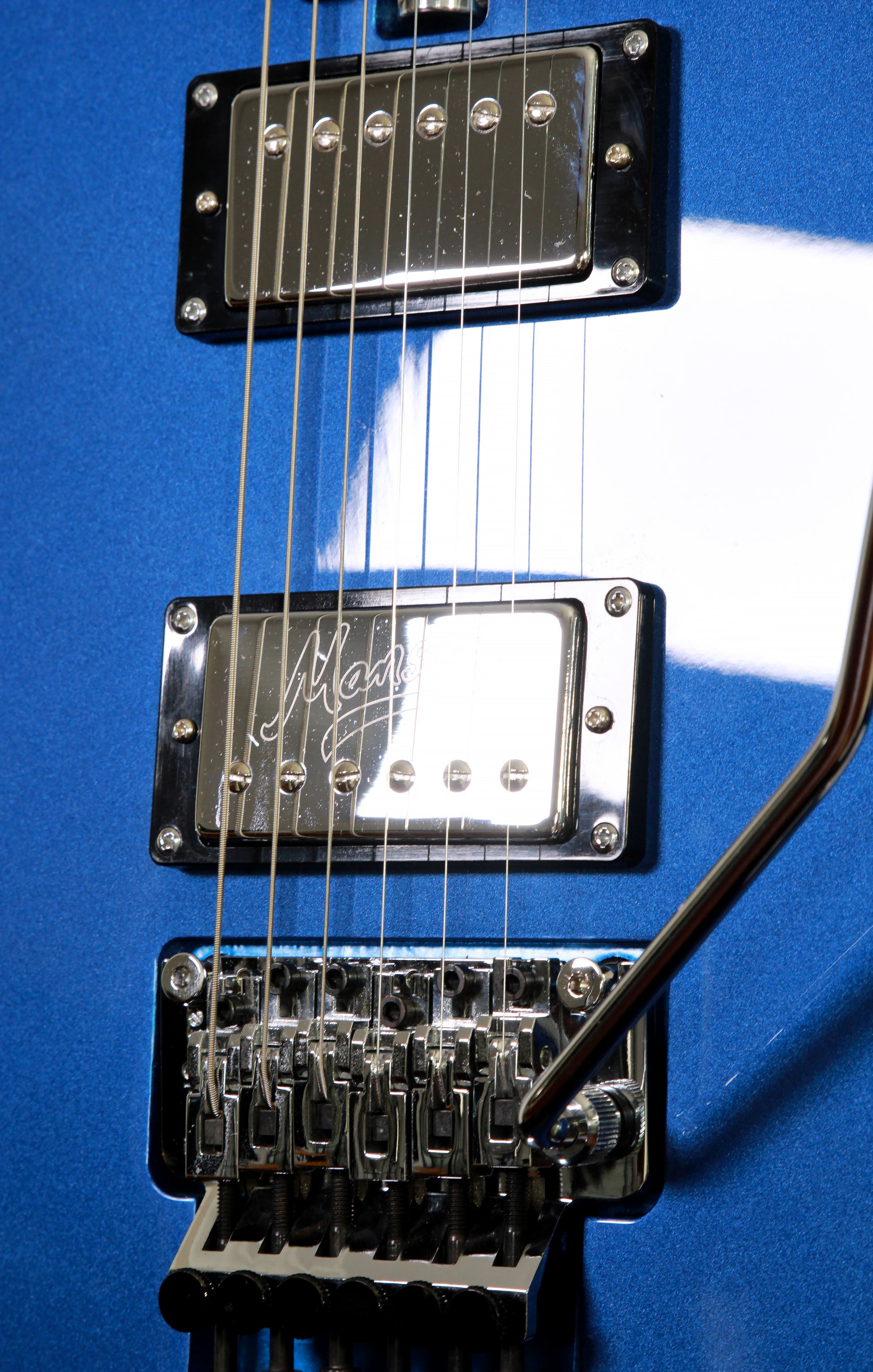 Manson MA-EV Metallic Bluebell Floyd Rose Killswitch