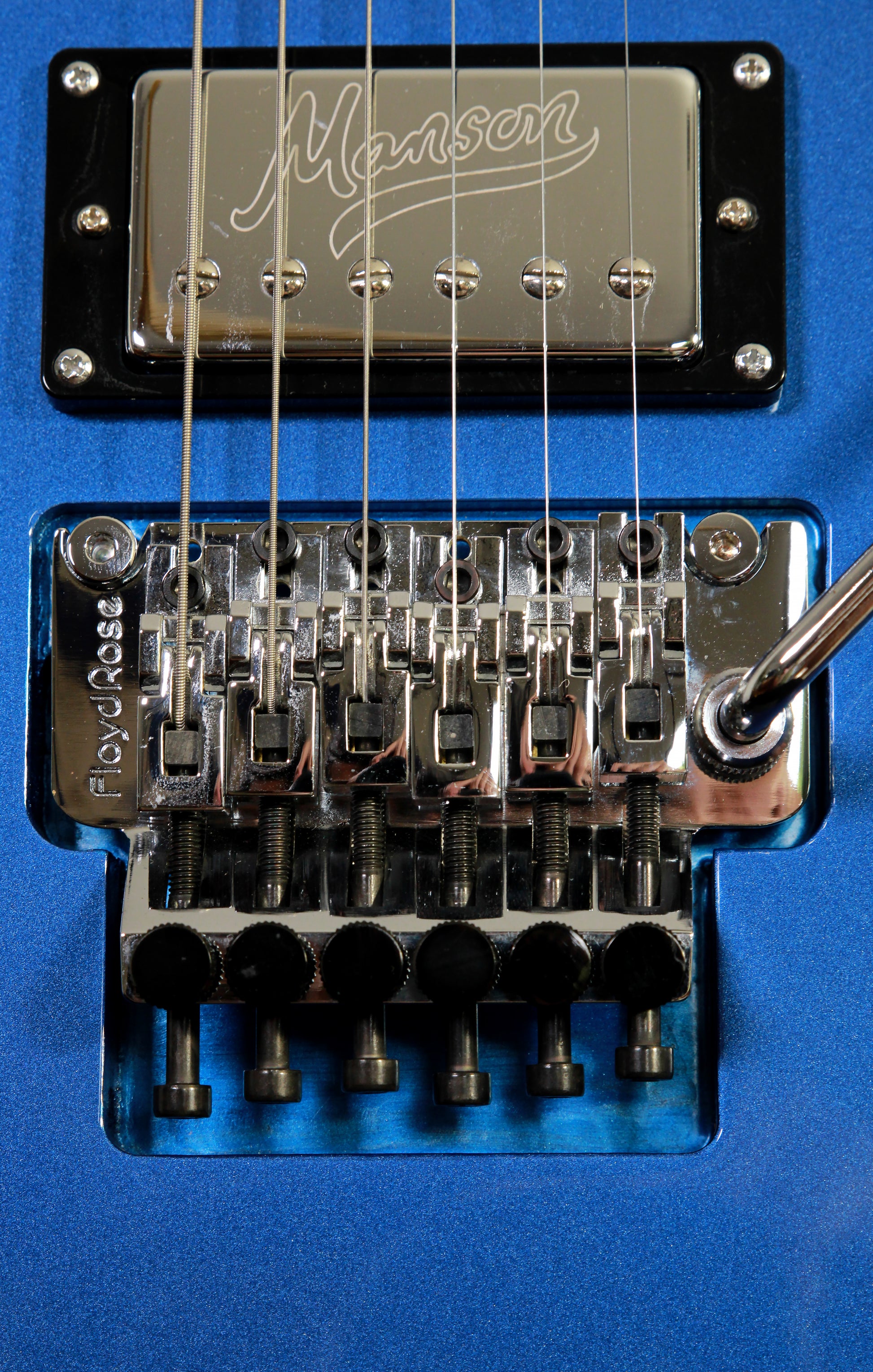 Manson MA-EV Metallic Bluebell Floyd Rose Killswitch