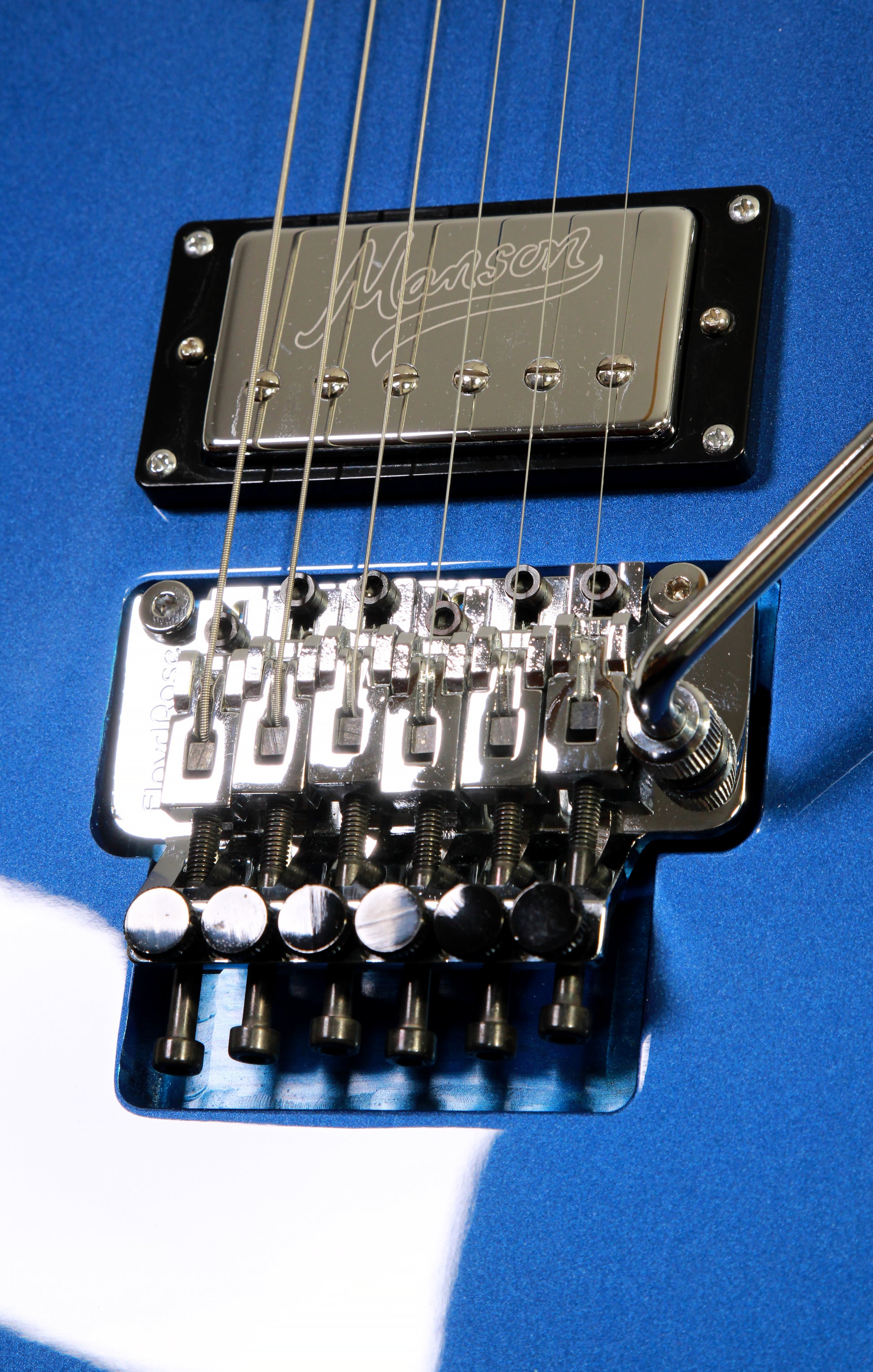 Manson MA-EV Metallic Bluebell Floyd Rose Killswitch