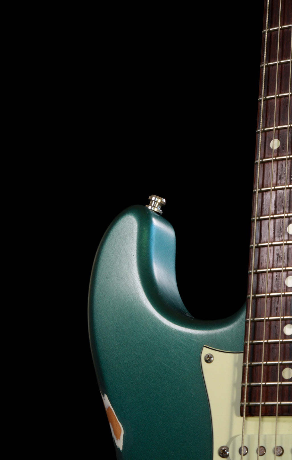 Momose MST1-STD/M Relic Strat Sherwood Green