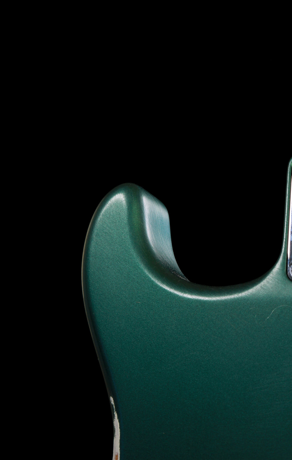 Momose MST1-STD/M Relic Strat Sherwood Green