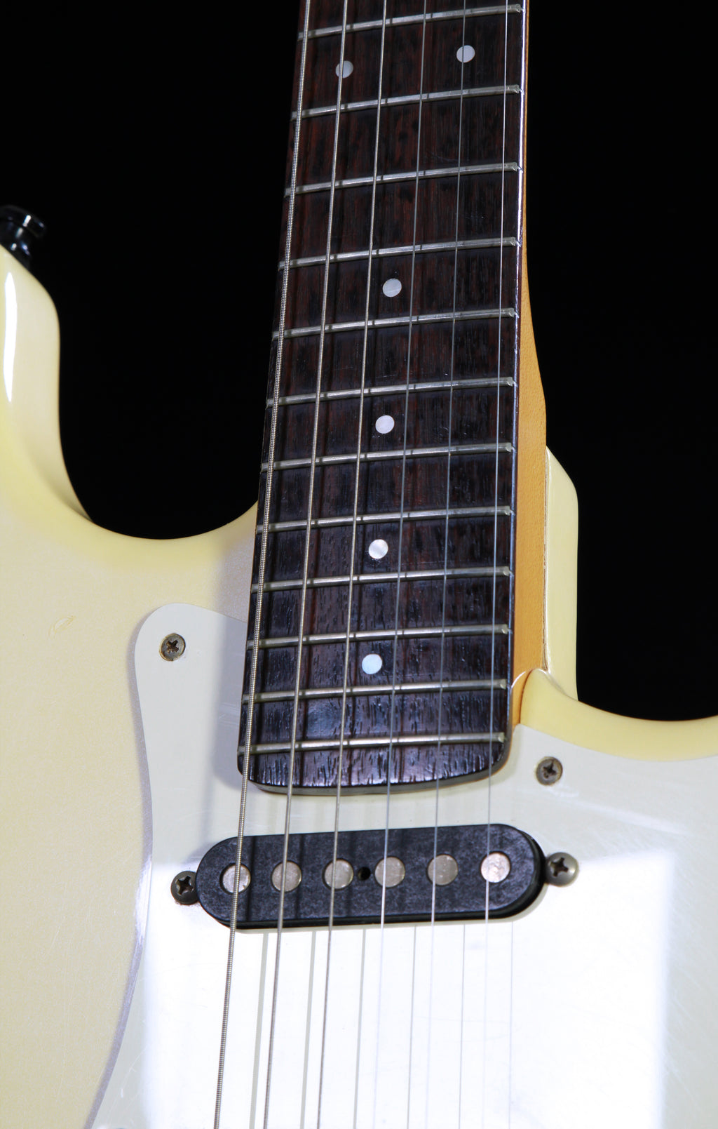 Moon Japan ST-CUSTOM Strat Olympic White (PGM, Van Zandt)
