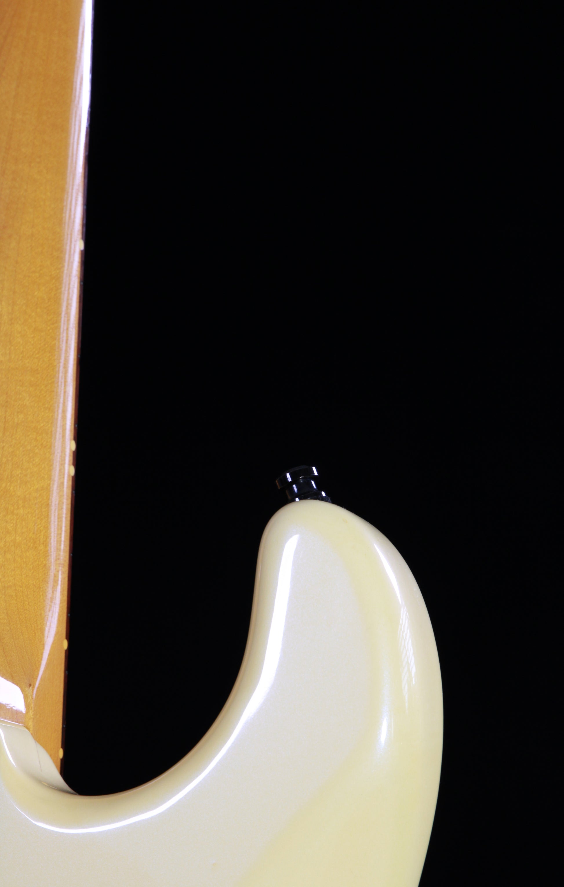 Moon Japan ST-CUSTOM Strat Olympic White (PGM, Van Zandt)