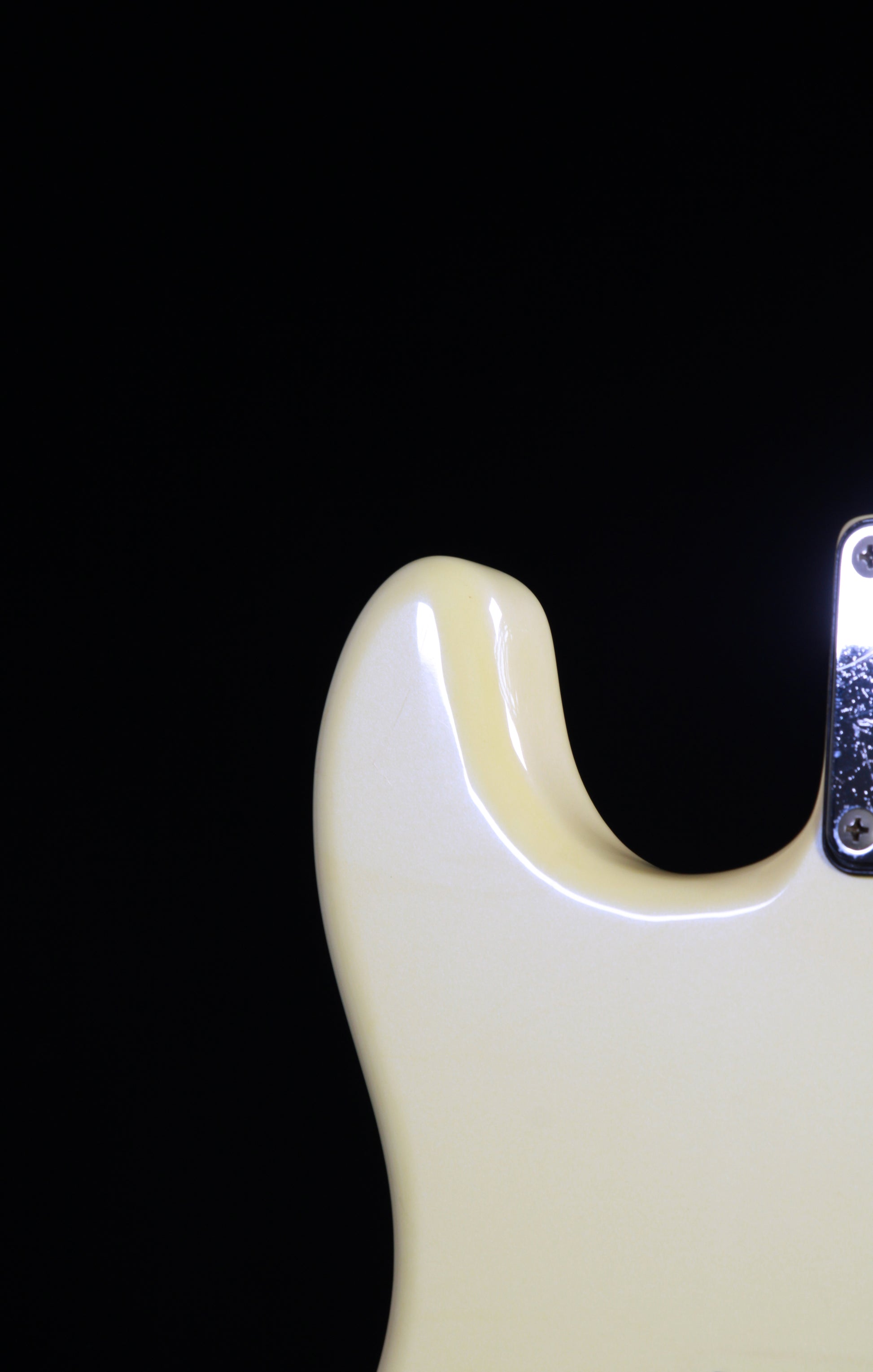 Moon Japan ST-CUSTOM Strat Olympic White (PGM, Van Zandt)