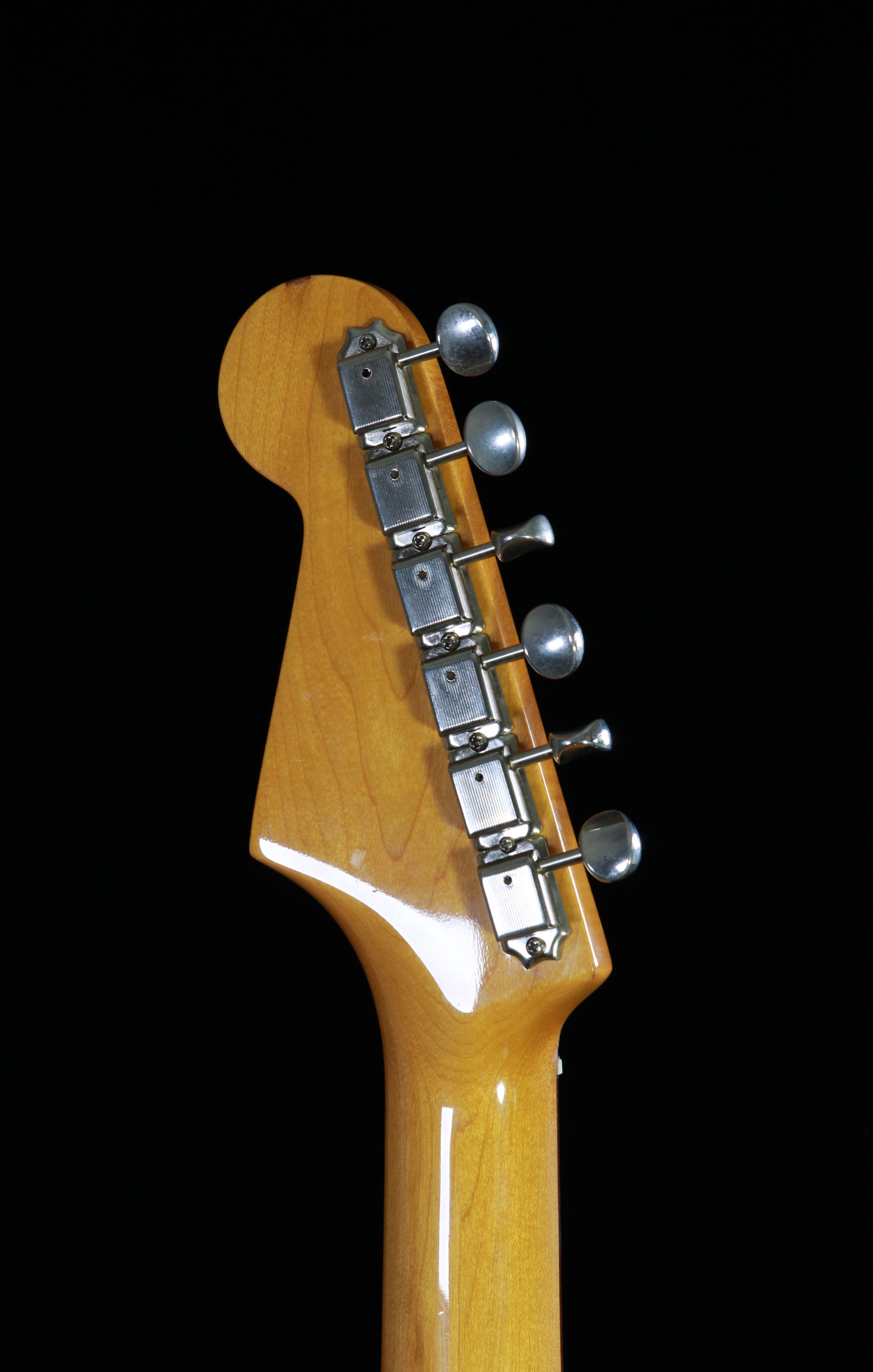 Moon Japan ST-CUSTOM Strat Olympic White (PGM, Van Zandt)