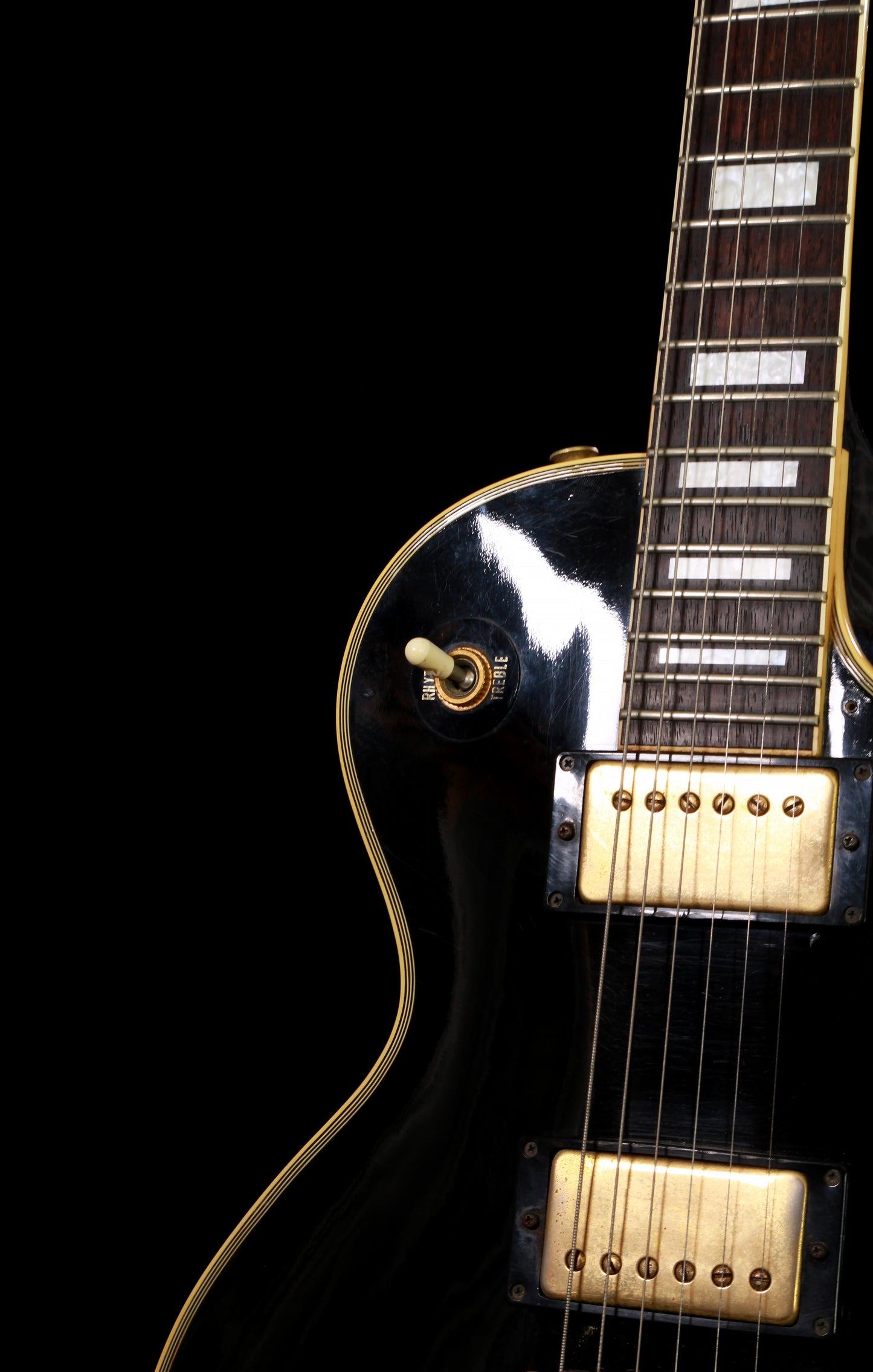 Orville LPC-75 Les Paul Custom Ebony K Serial
