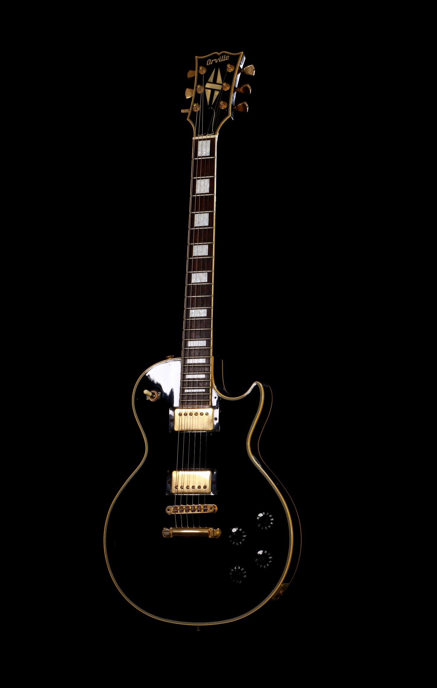 Orville LPC-75 Les Paul Custom Ebony K Serial