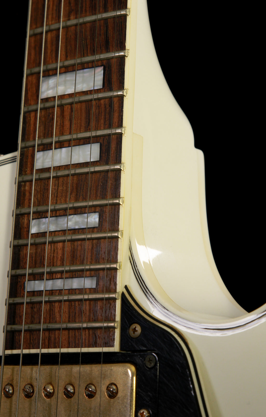Orville LPC-75 Les Paul Custom Alpine White