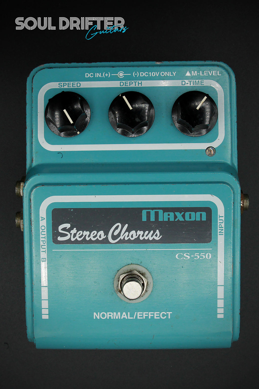 Maxon Stereo Chorus CS-550 with Adapter