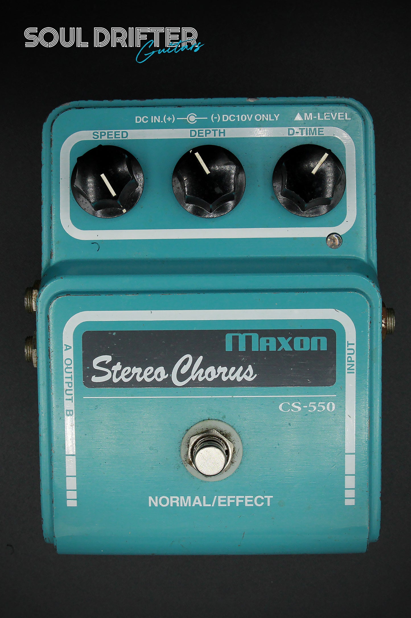 Maxon Stereo Chorus CS-550 with Adapter