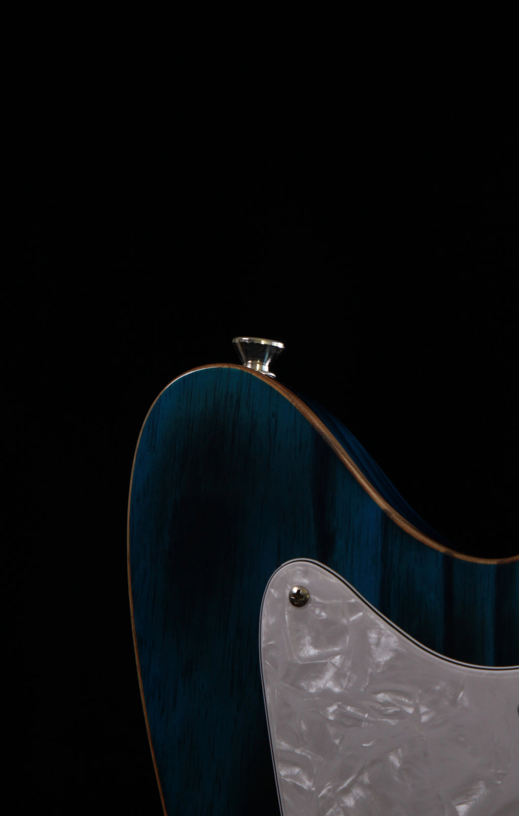 Psychederhythm Psychomaster Hollow Jazzmaster Transparent Blue