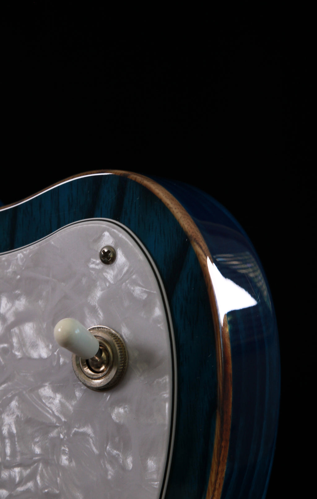 Psychederhythm Psychomaster Hollow Jazzmaster Transparent Blue