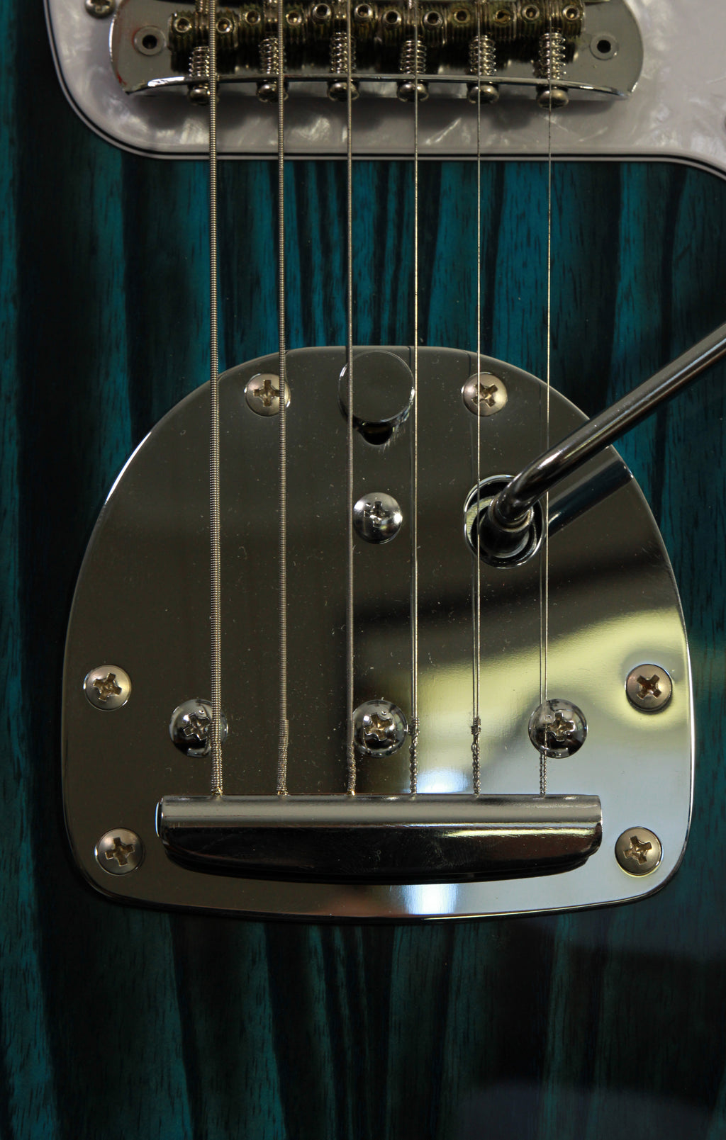 Psychederhythm Psychomaster Hollow Jazzmaster Transparent Blue