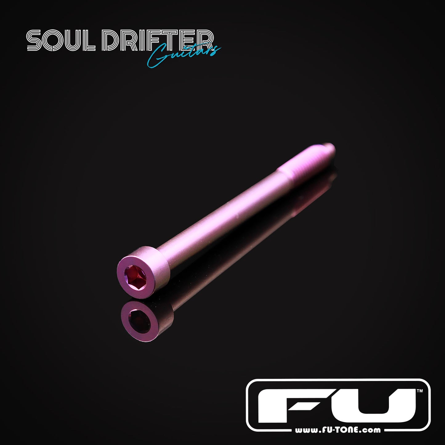 FU-Tone Individual D-Tuna Titanium String Lock Screw - Purple