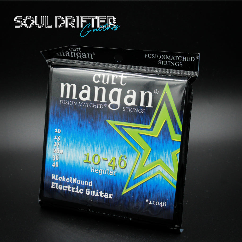 Curt Mangan Fusion Matched Nickel Wound Electric Guitar Strings 10-46