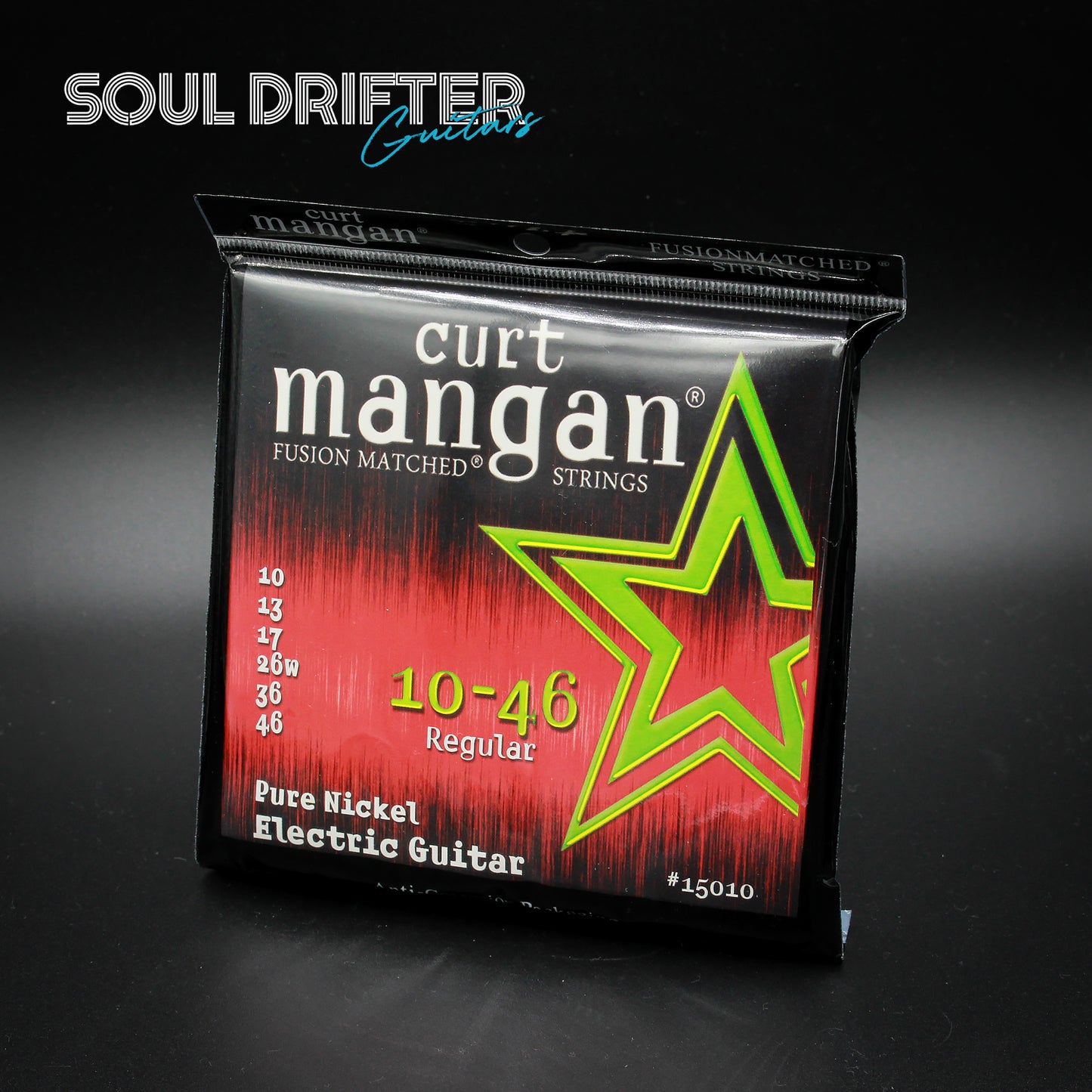 Curt Mangan Fusion Matched Nickel Electric Guitar Strings 10-46